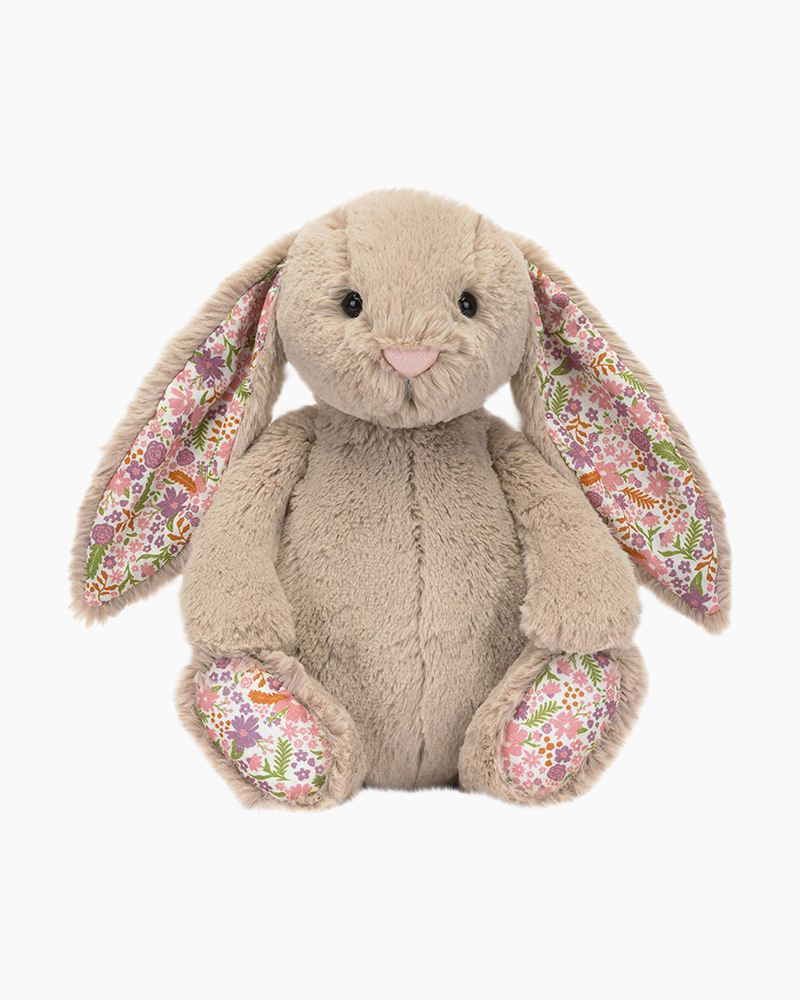 Medium Blossom Beige Bunny Petal Plush Toy | Jellycat | The Paper