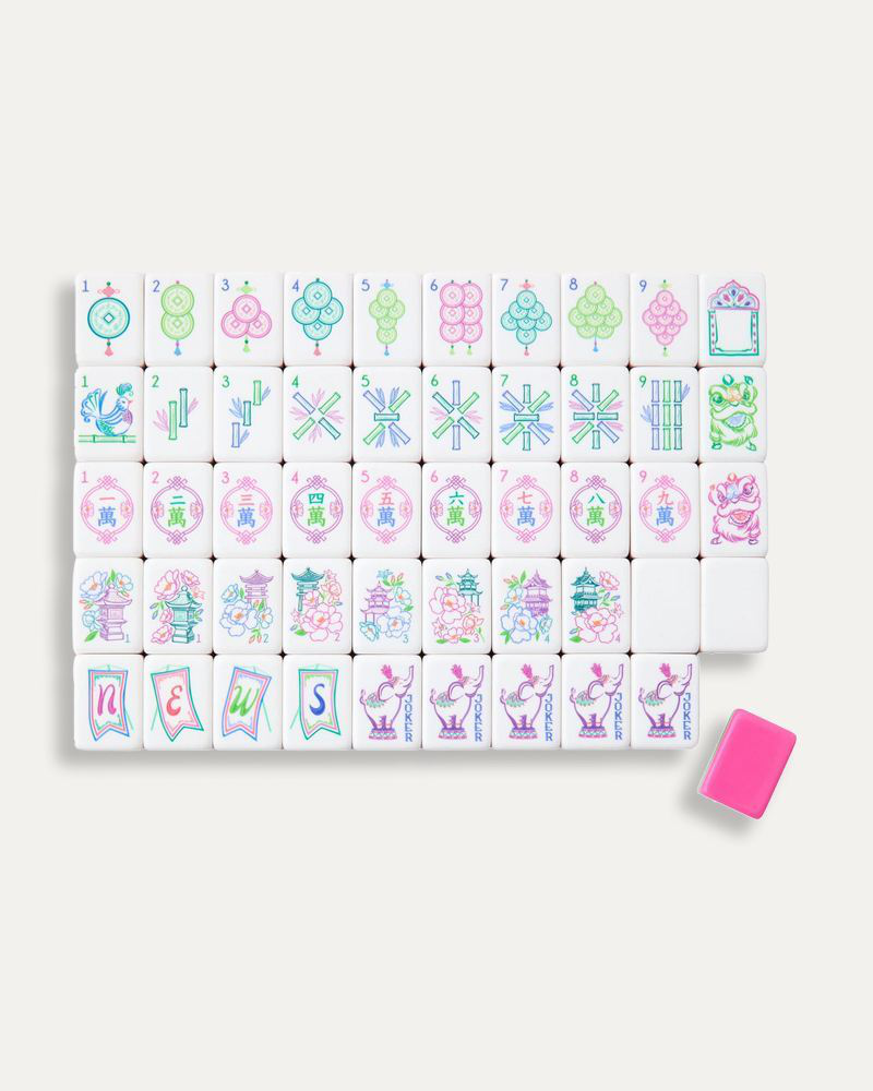 Oh My Mahjong Amara Tiles Amara Pink One Size