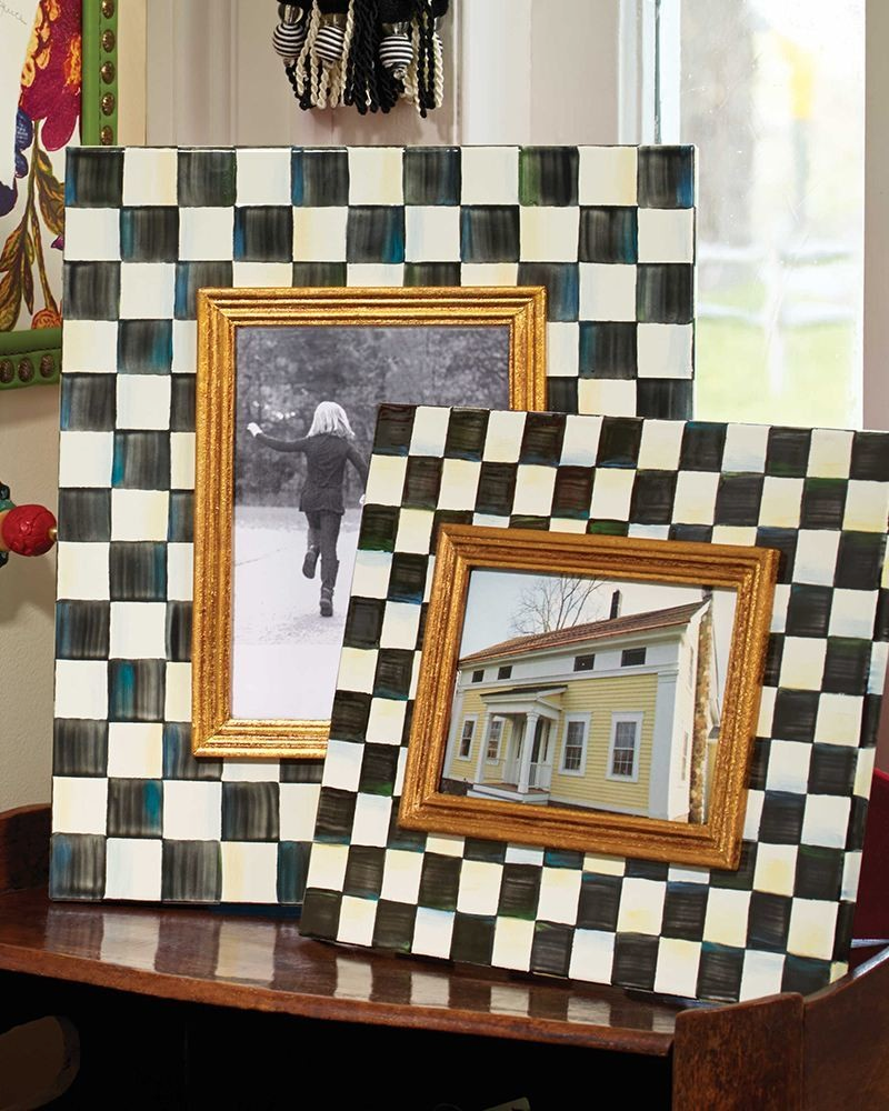 Courtly Check Picture Frame (4x6) | MacKenzie-Childs | The Paper Store