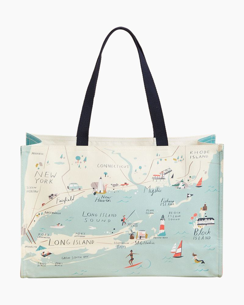 Northeastern Harbors Market Tote | Spartina 449 | The Paper Store