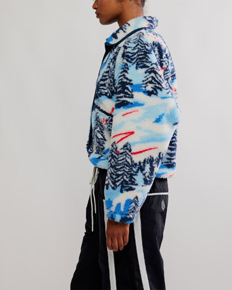 Rocky Ridge Fleece Jacket in Alpine Combo | FP Movement | The