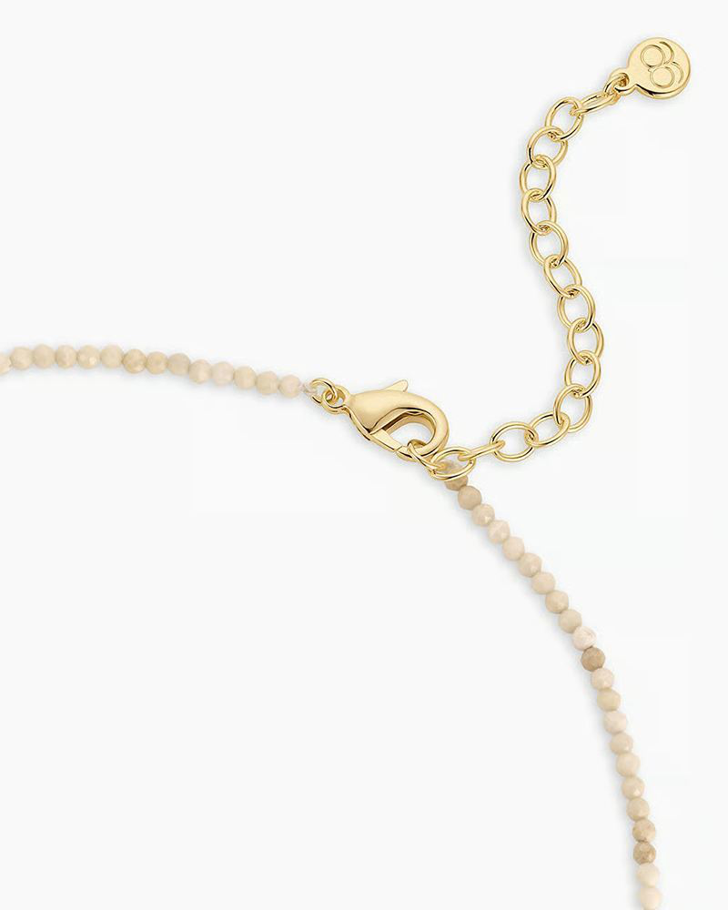 Ocean Mini Charm Necklace in Gold | Gorjana | The Paper Store
