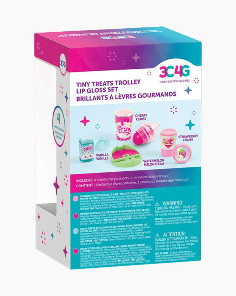 Tiny Treats Trolley Lip Gloss Set | Make It Real | The Paper Store