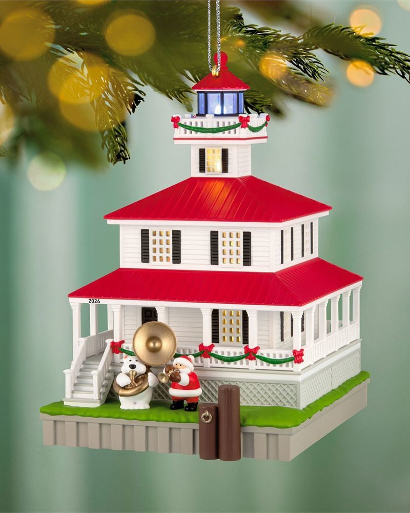 Holiday Lighthouse 15th in the series Keepsake Ornament | Hallmark ...