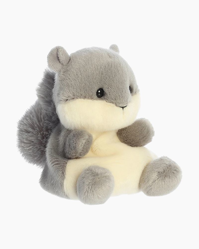 Palm Pals(tm) 5in. Gus Grey Squirrel(tm) Eco Friendly Plush Beanie