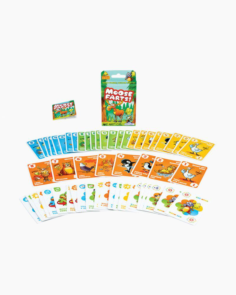 Moose Farts Silly Animal Card Game | Outset Media | The Paper Store