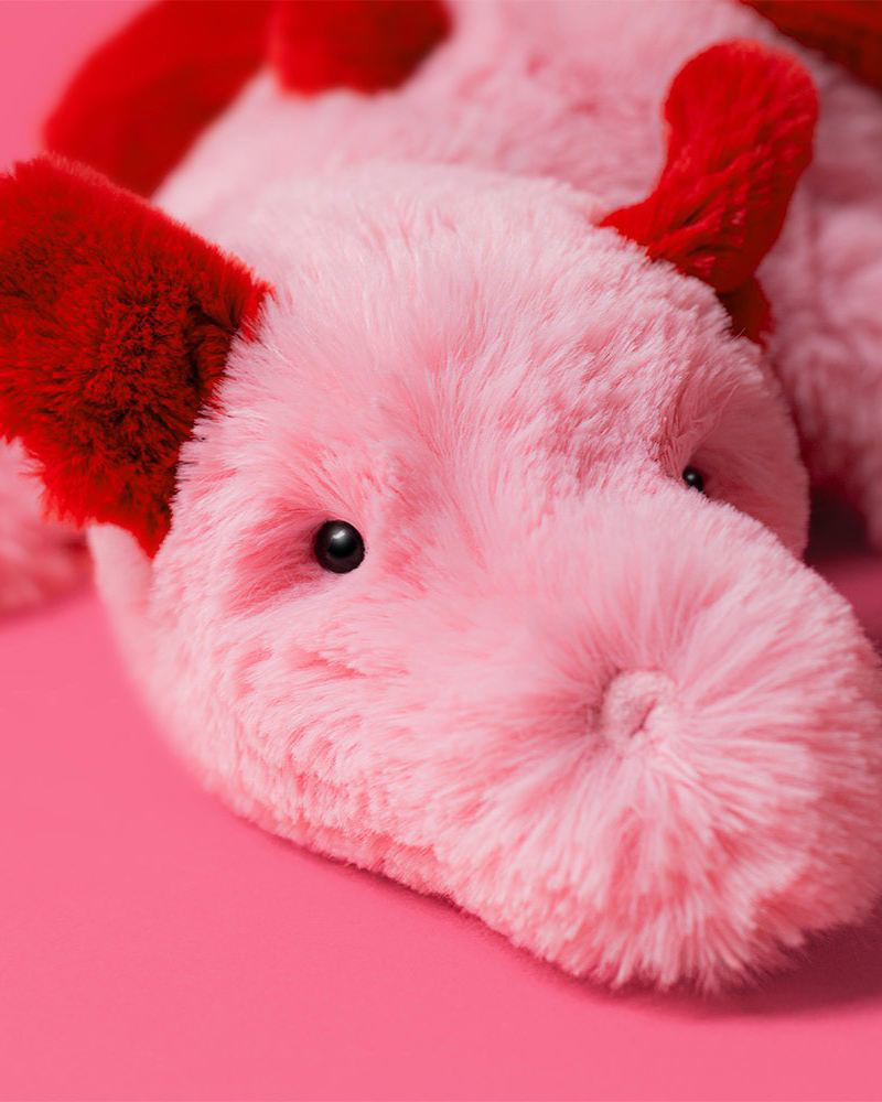 Heart Dragon Plush Toy | Jellycat | The Paper Store