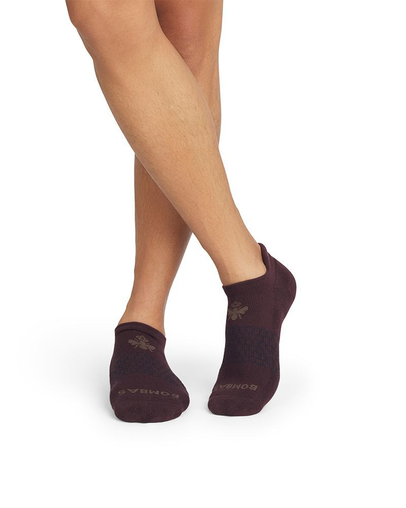 Solid Bee Ankle Socks in All Spice | Bombas | The Paper Store