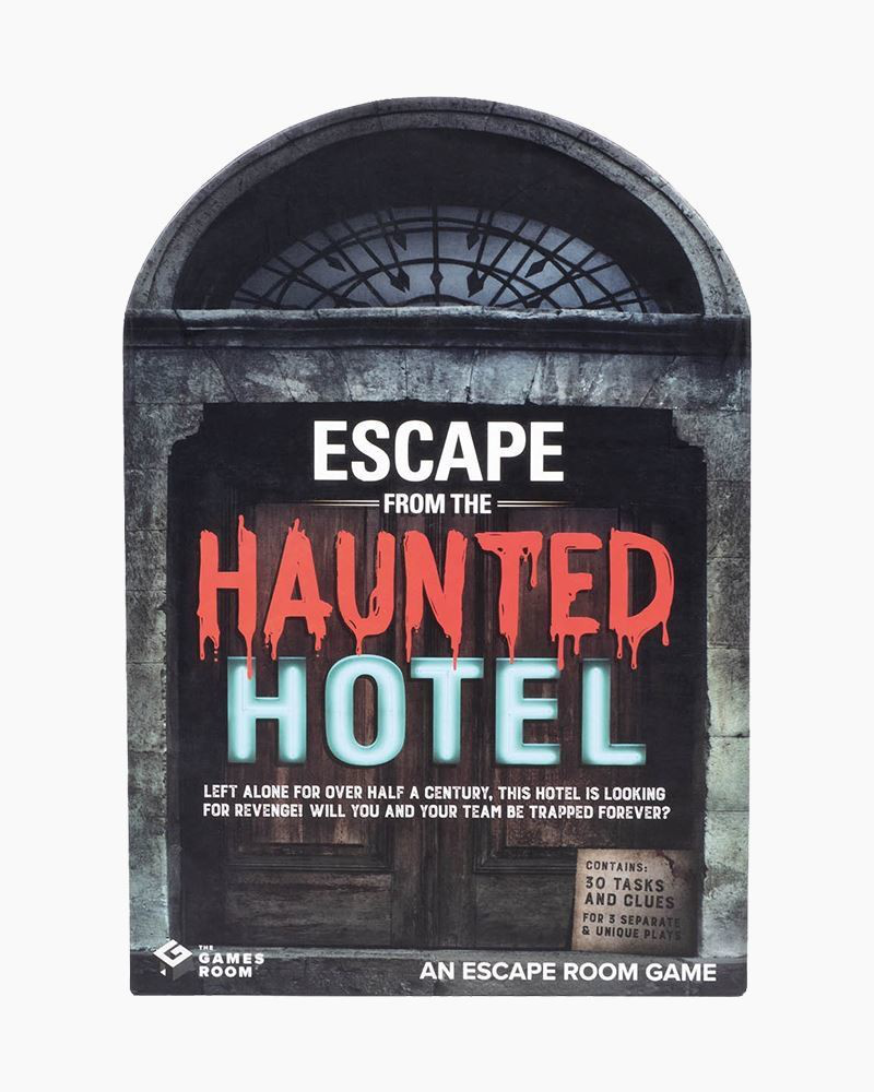 9107183 Haunted Hotel Escape Room Game, Multi Color