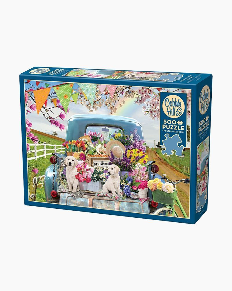 Country Truck in Spring Jigsaw Puzzle (500 pc.) | Outset Media | The ...