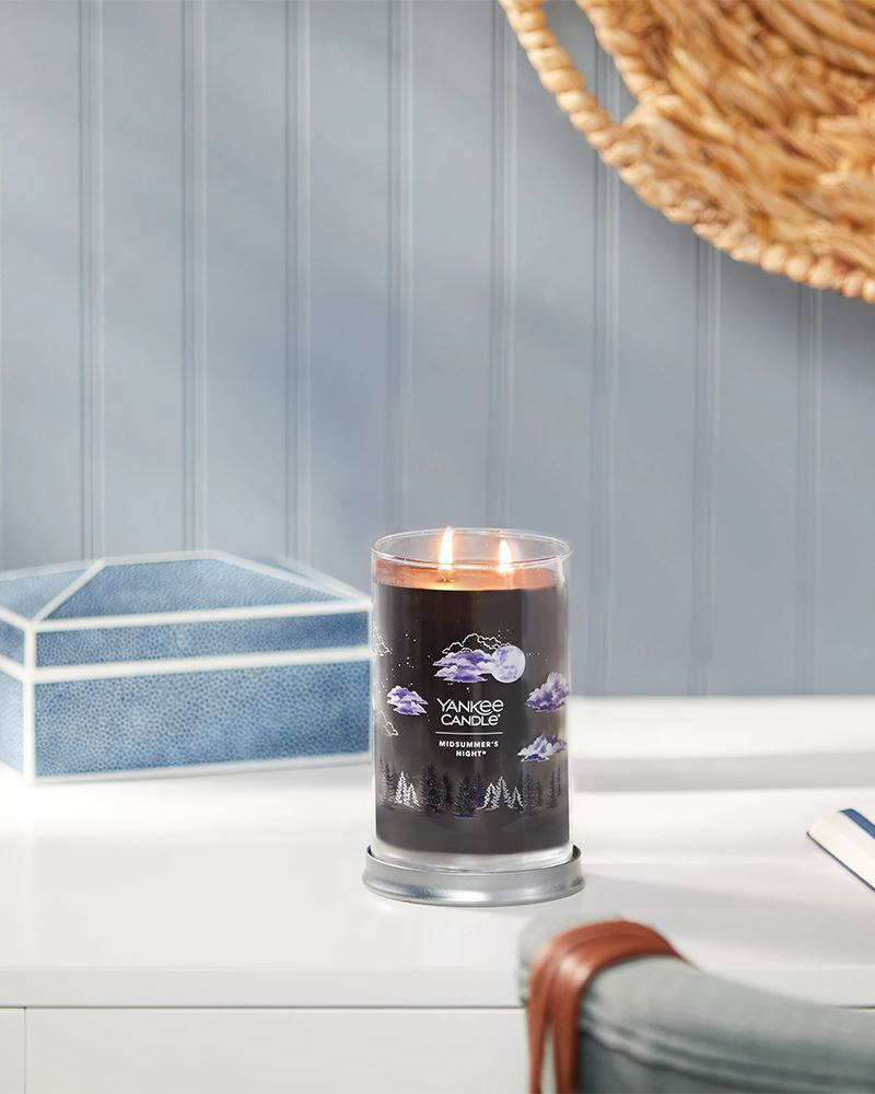 MidSummer's Night Signature Large Tumbler Candle | Yankee Candle
