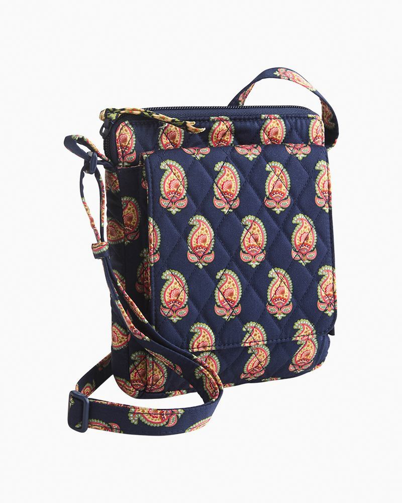 Exclusive Mini Hipster Crossbody Bag in Flowering Paisley | Vera