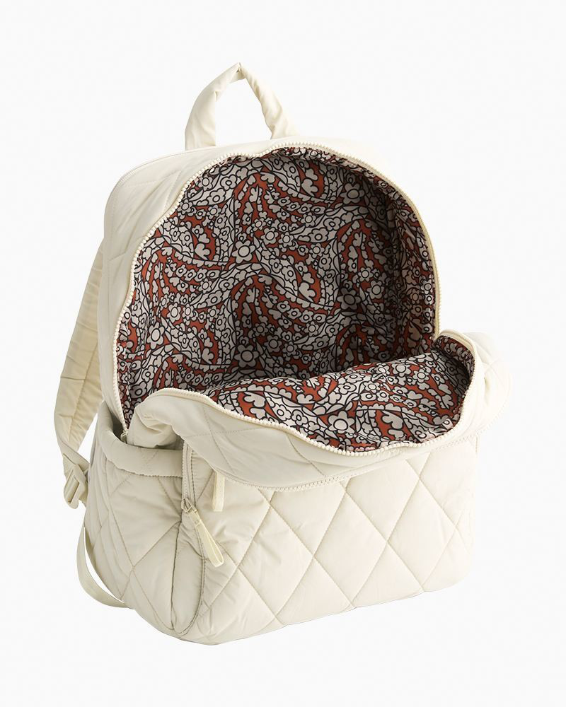 Large Bancroft Backpack in Pumice Stone | Vera Bradley | The  display picture 3
