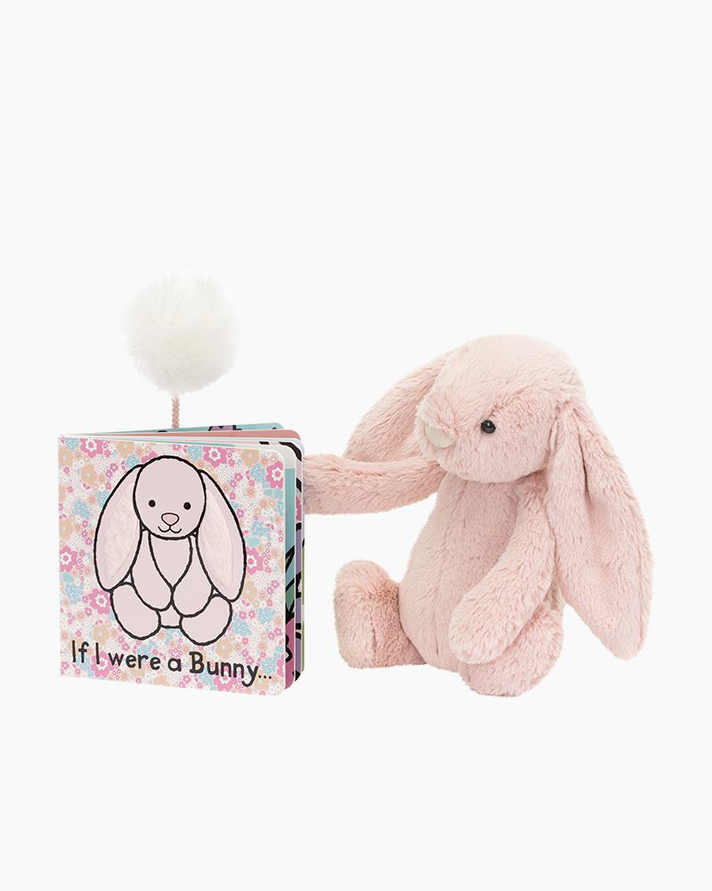 Medium Bashful Luxe Bunny Rosa Plush Toy | Jellycat | Uncharted
