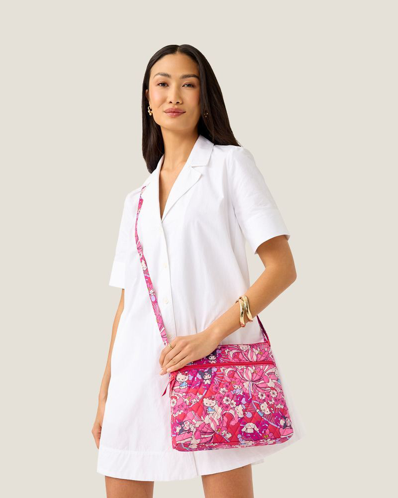 Original Zip Hipster in Hello Kitty And Friends Hello Hydrangeas