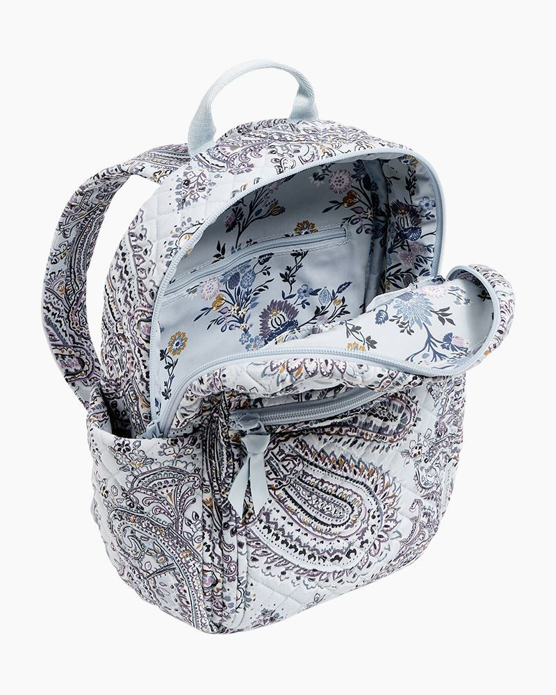 Small Backpack in Soft Sky Paisley | Vera Bradley | The Paper Store