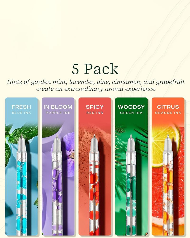 scented-lava-gel-pen-set-pack-of-5-lifelines-the-paper-store