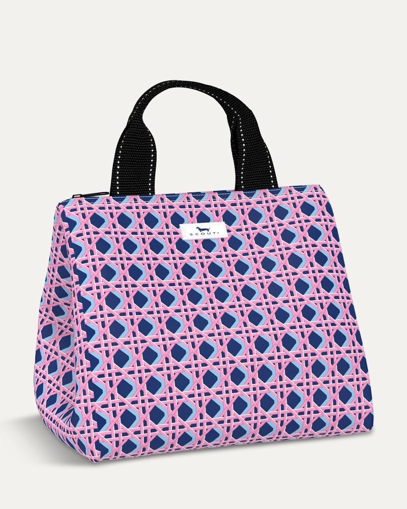 Eloise Lunch Bag in Wisteria Cane