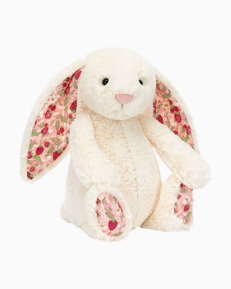 Medium Blossom Cream Bunny Berry Plush Toy | Jellycat | The Paper
