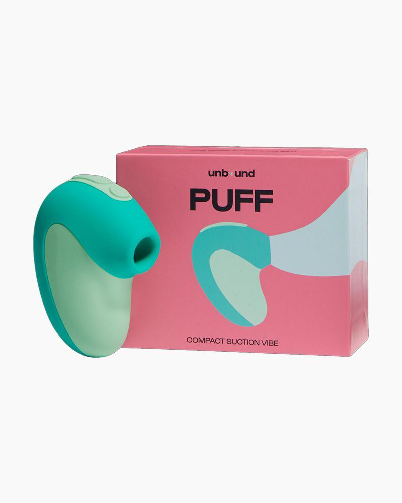 Puff Vibrator in Mint | Queen City Boxes Inc DBA Unbou | The Paper Store