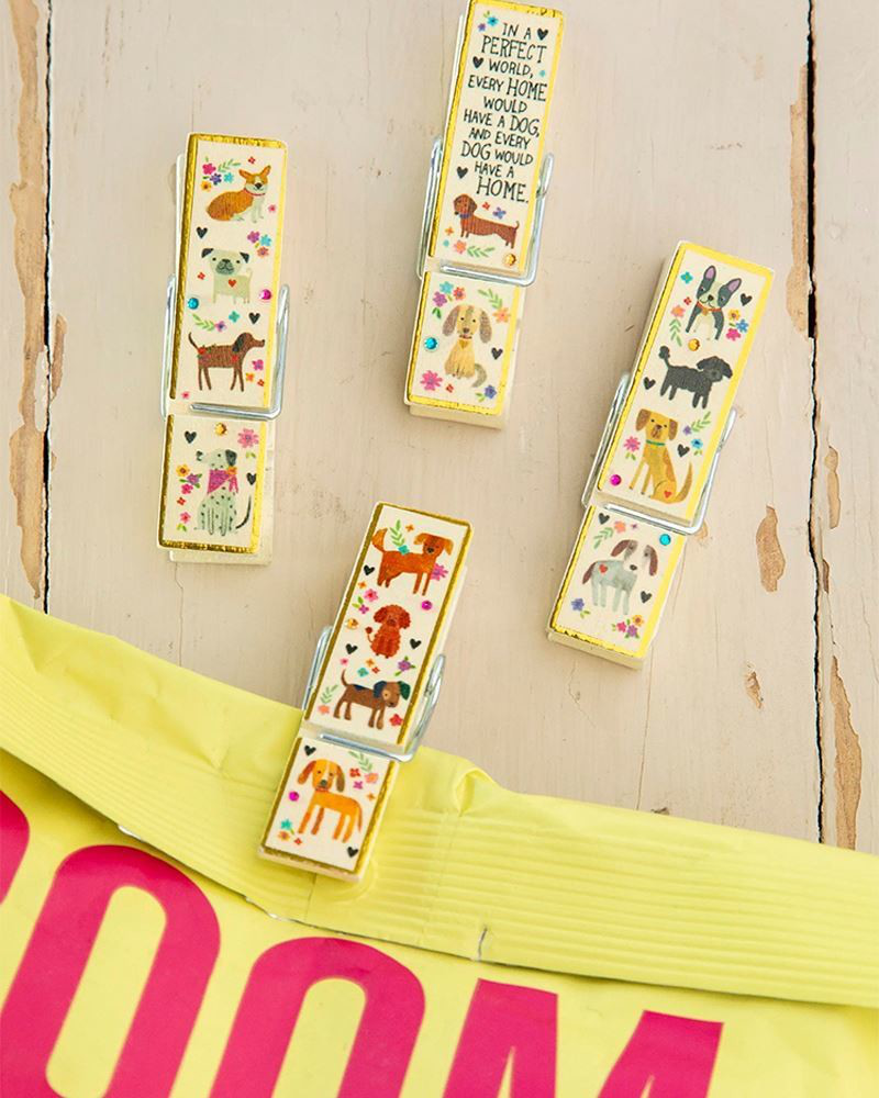 Natural Life Every Dog Has A Home Bag Clips