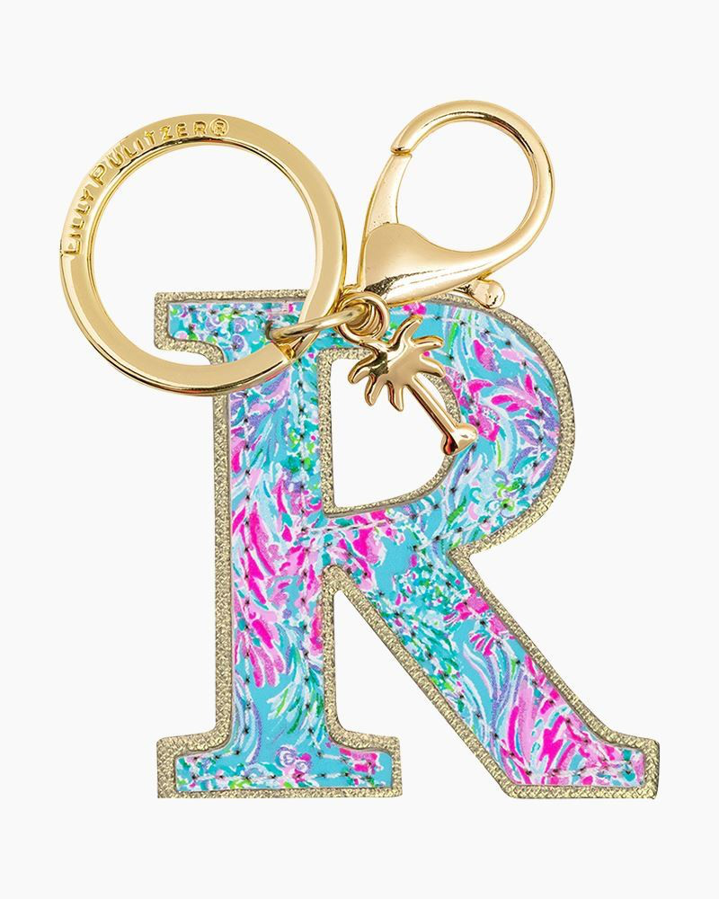 Lilly Pulitzer Initial Keychain - R | Lilly Pulitzer | The Paper Store