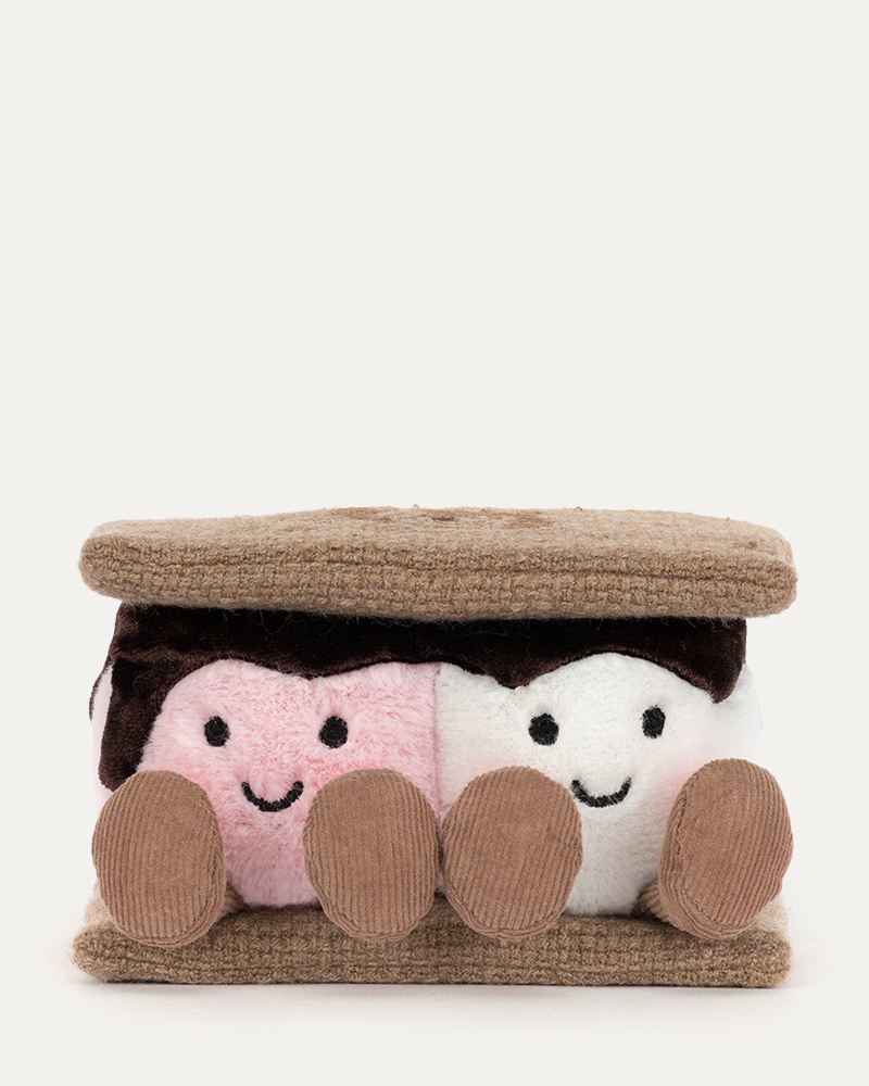 S'mores Duo Plush Toy | Jellycat Amuseables | The Paper Store