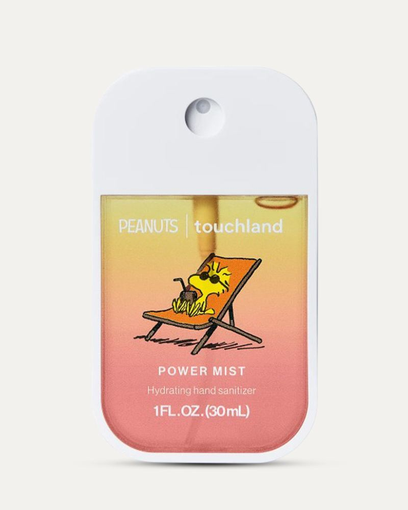 Peanuts X Touchland Beach Coco Power Mist Hand Sanitizer