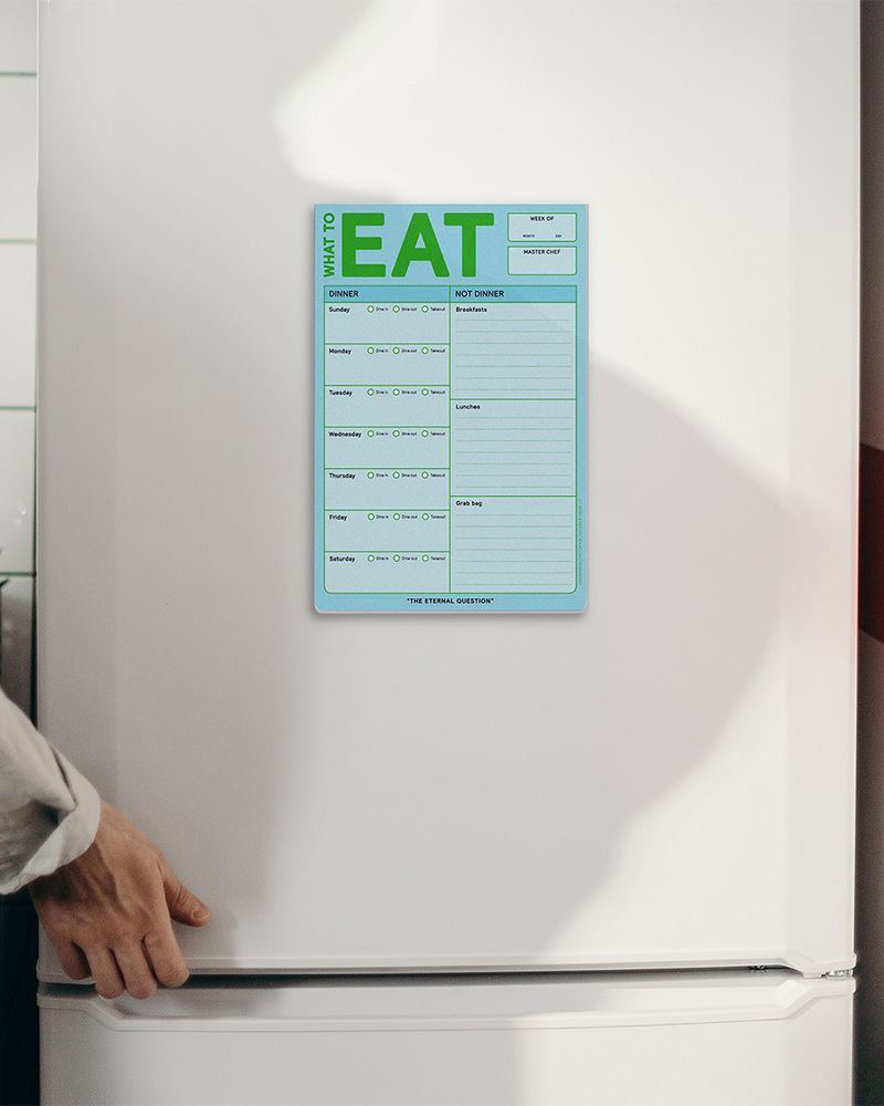This Week's Meals Big & Sticky Notepad | Hachette Book Group | The ...