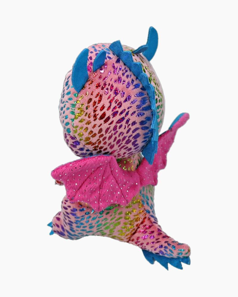 Flint the Multicolored Dragon Beanie Boos Plush | TY | The Paper Store