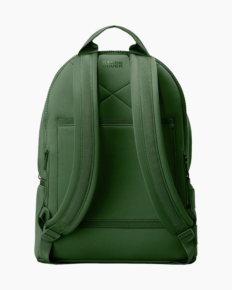 Large Dakota Neoprene Backpack in Pine | Dagne Dover | The Paper Store