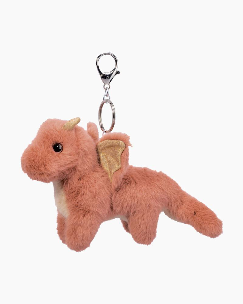 ぬいぐるみ   Dragon Bag Charm Pink Dragon Plush Bag Charm | Douglas | The Paper Store
