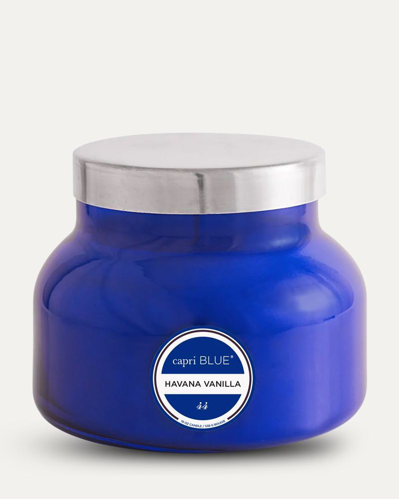 Capri Blue Caffe Capri Havana Vanilla Candle, 19 oz. - White