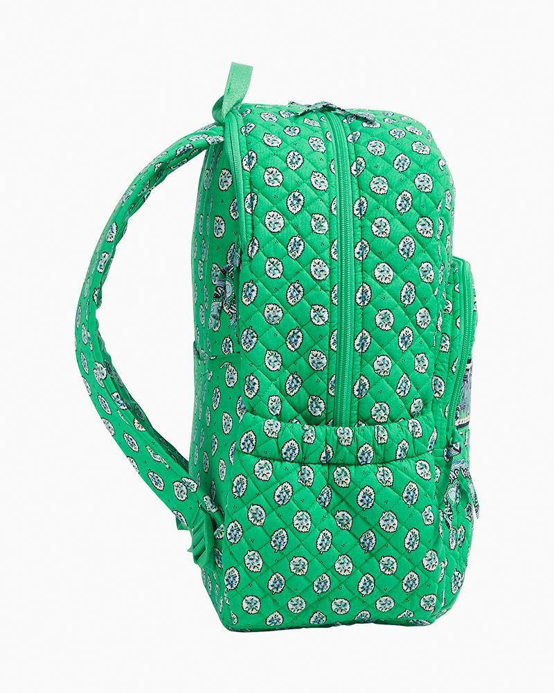 Campus Backpack in Garden Green Leaf | Vera Bradley | The  display picture 3