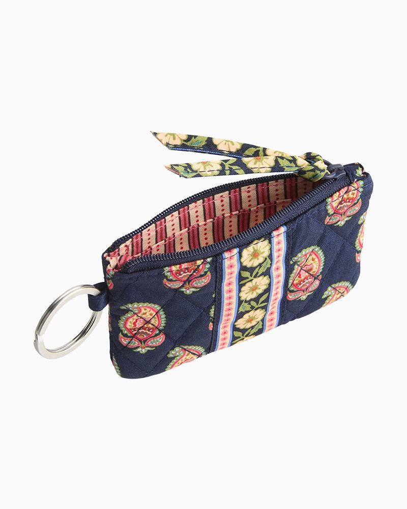 Exclusive Zip ID Case in Flowering Paisley | Vera Bradley | Uncharted