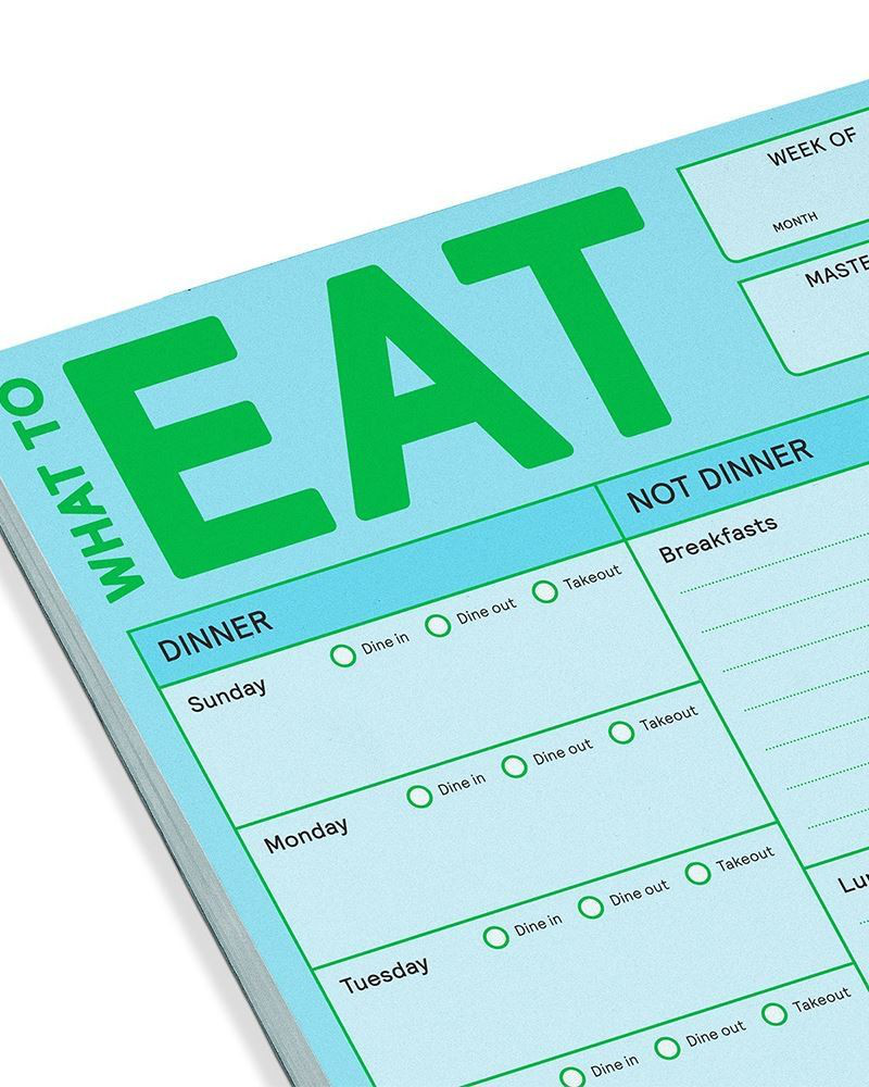 This Week's Meals Big & Sticky Notepad | Hachette Book Group | The ...