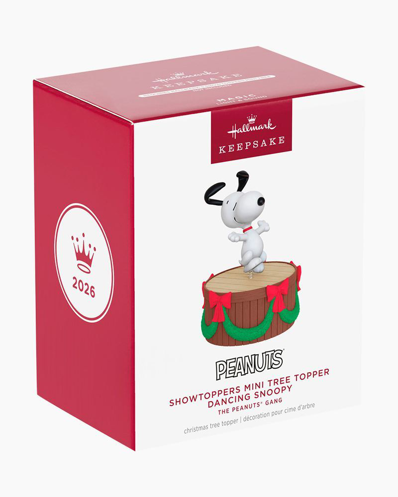 Dancing Snoopy The PEANUTS® Gang ShowToppers Mini Tree Topper