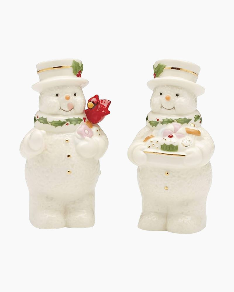Lenox Holiday (Dimension) Happy Holly Days Salt & Pepper