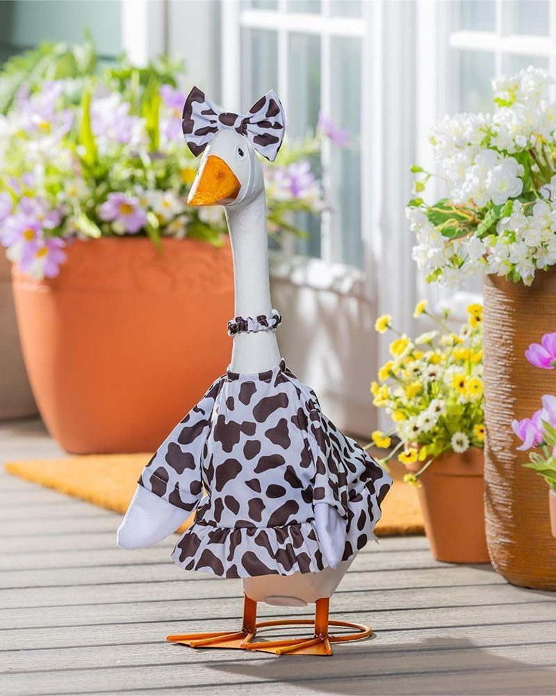 Cow Print Porch Goose Outfit | Giddy Goose | The Paper Store