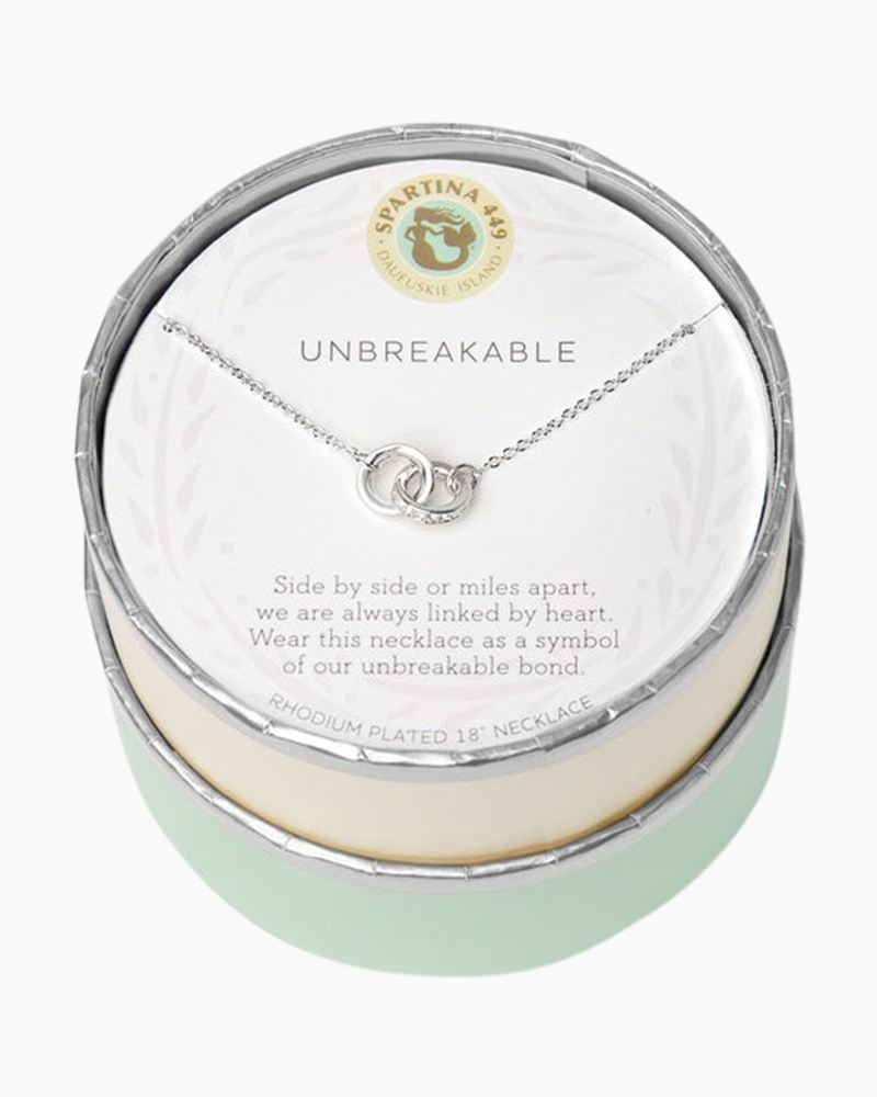 Sea La Vie Unbreakable Necklace in Silver | Spartina 449 | The Paper Store