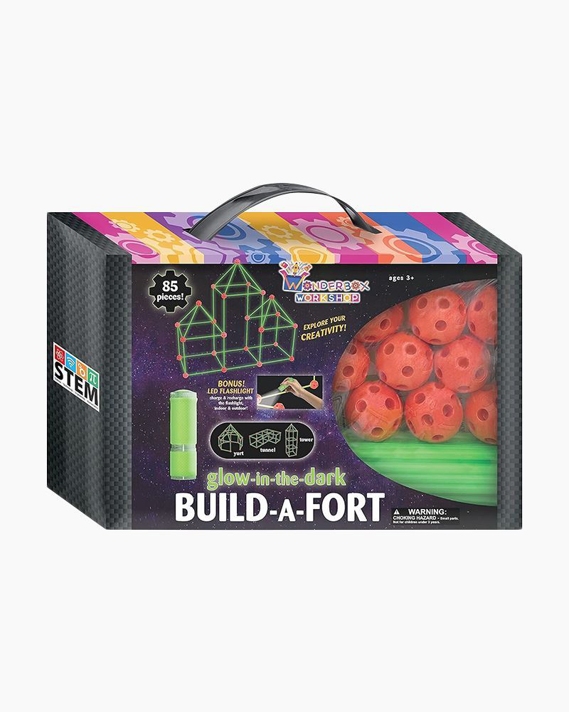 Glow-In-The-Dark Build-A-Fort Set